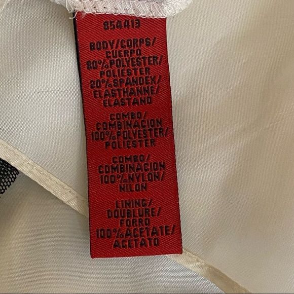 JS Collections Dress Lace Satin Sheath V Neck Black Nude Sleeveless Dress - Picture 9 of 15